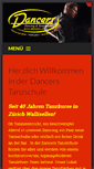 Mobile Screenshot of dancers.ch